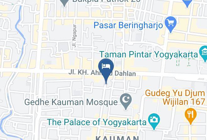 Kota Yogyakarta - Sante Commune Yogyakarta Maps