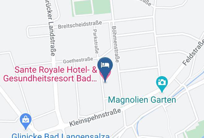 Sante Royale Hotel & Gesundheitsresort Bad Langensalza Map