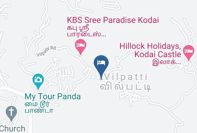 Kodaikanal Sub District - Santhigiri Auyrvedic Heritage Kodaikanal Maps
