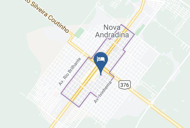 Nova Andradina - Santi Hotel Maps