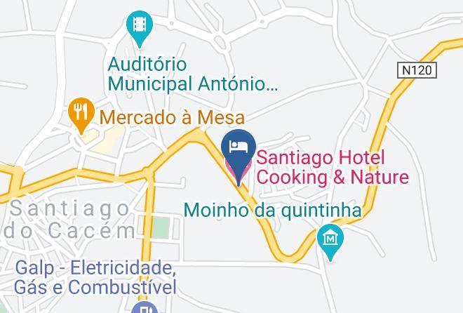 Santiago Do Cacem - Santiago Hotel Cooking & Nature Maps