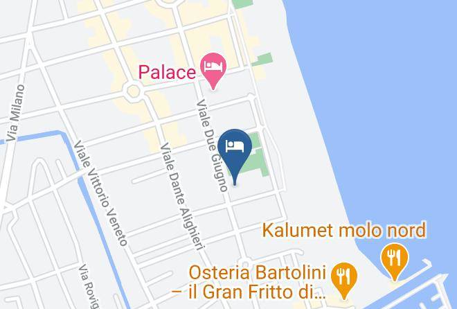 Ravenna - Hotel Santiago Maps
