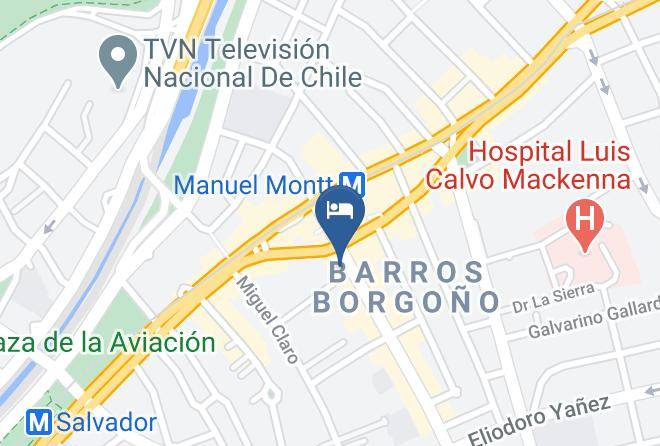 Santiago - Santiago World Oriente Maps