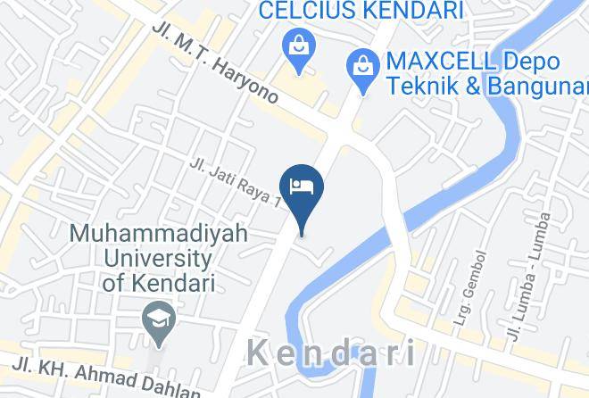 Kendari - Santika Jaya Hotelsia Maps