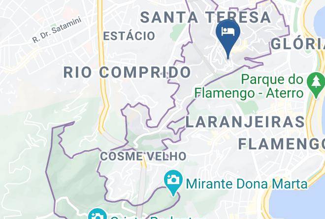 Rio De Janeiro Santa Teresa - Santinhas De Santa Maps