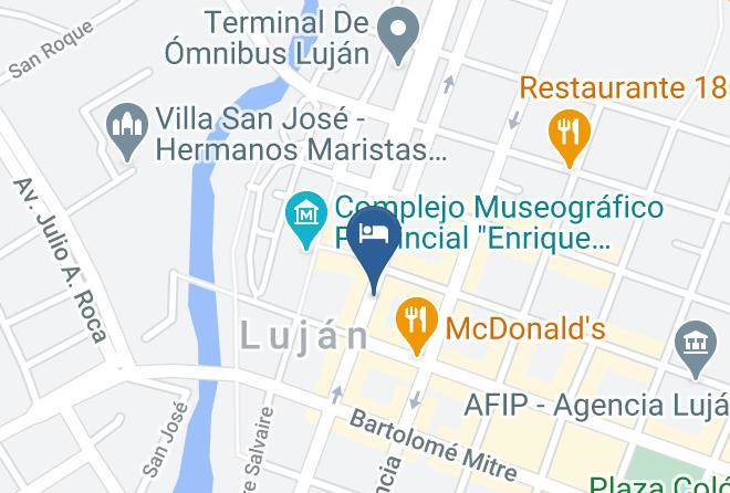 Lujan - Santinos Hotel Maps