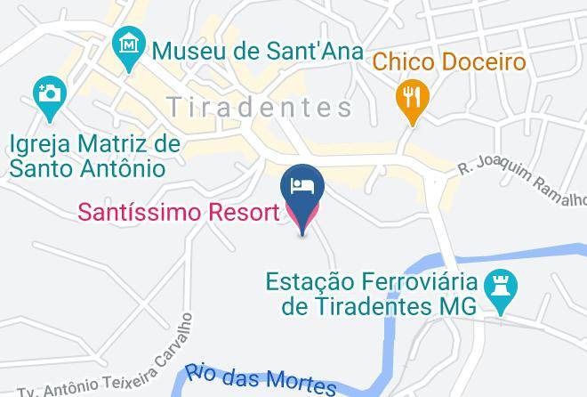 Tiradentes - Santissimo Resort Maps