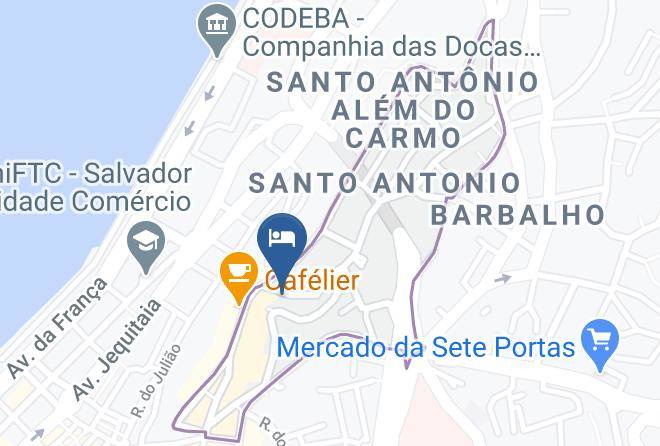 Salvador - Santo Antonio Charmoso Maps