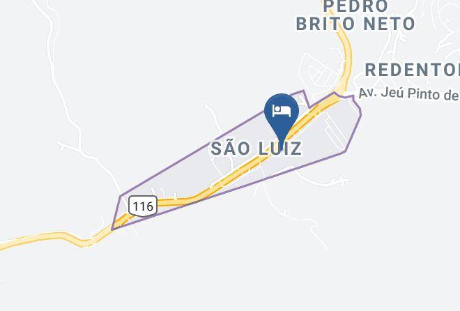 Leopoldina - Santo Antonio Park Hotel Maps