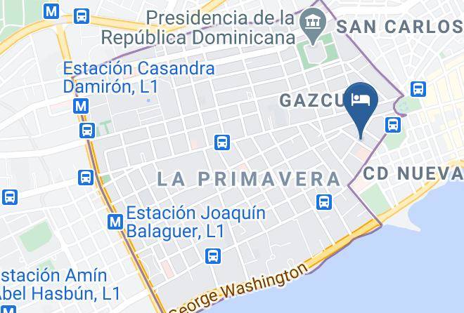 Santo Domingo De Guzman - Santo Domingo Bed And Breakfast Maps
