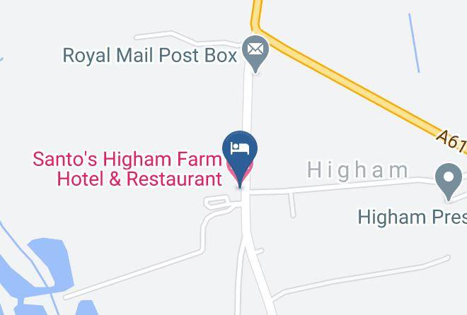 Derbyshire - Santo's Higham Farm Hotel & Restaurant Maps