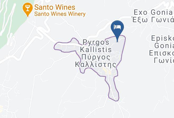 Thira - Santorini 180 Degrees Maps