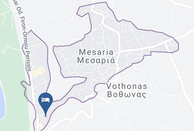 Thira - Santorini Hotel Mesotopos Maps