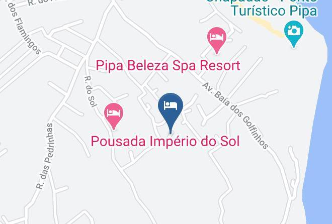 Tibau Do Sul - Santorini Pipa Maps