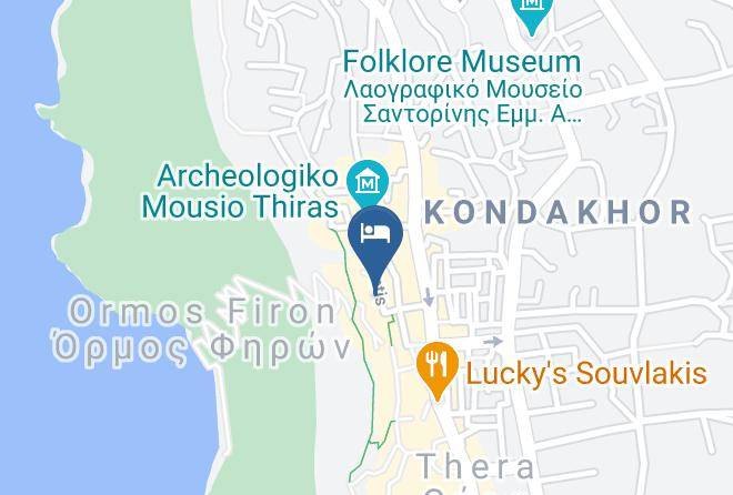 Thira - Santorini Royal Suites Maps