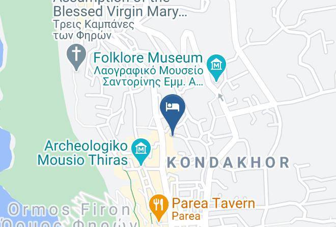 Thira - Santorini Spirit Maps