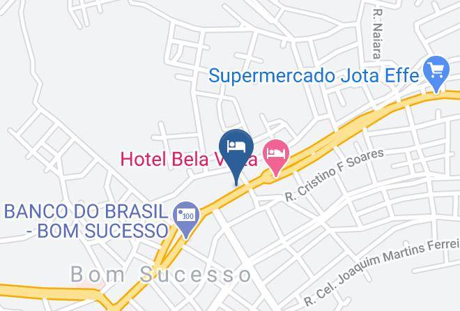 Bom Sucesso - Santos Hotel Maps