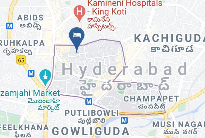 Hyderabad - Santosh Castle Maps