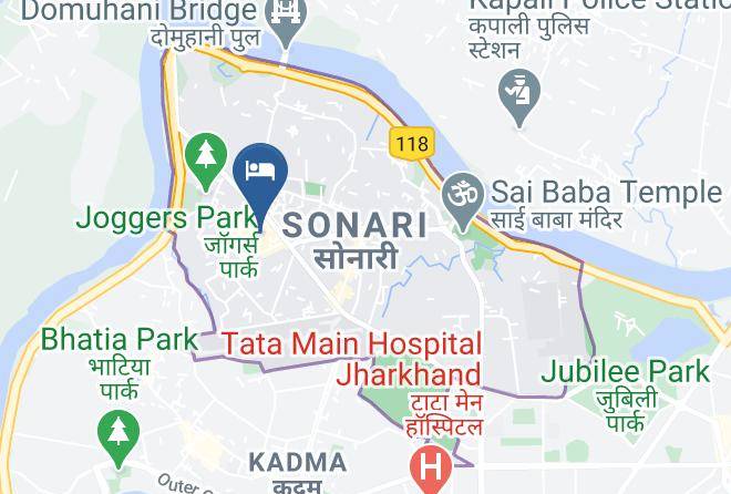 Santosh & Son Hotel Map