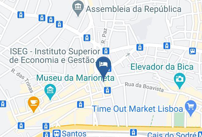 Lisbon - Santosweethome 1 Maps