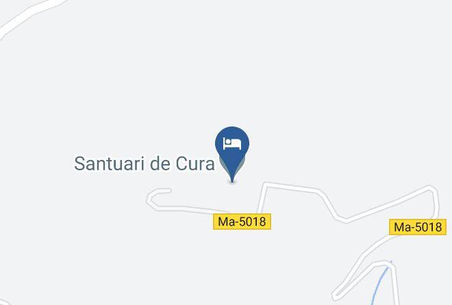 Santuari De Cura Map