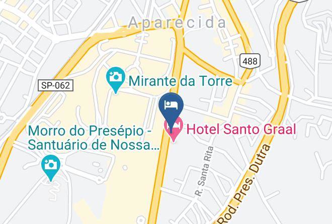 Aparecida - Santuario Palace Hotel Maps