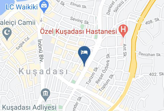 Kusadasi - Hotel Santur Maps