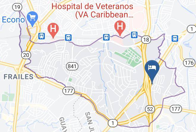 San Juan - Santurce Urban Lodge Maps