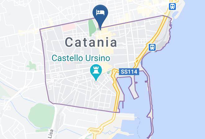 Catania - Santuzza Hotel Catania Maps