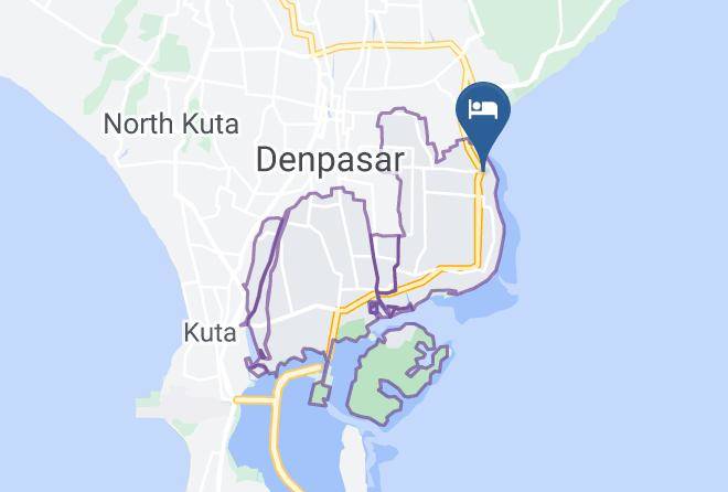 Denpasar - Prime Plaza Hotel Sanur Bali Maps