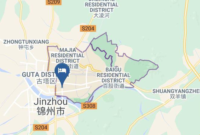 Jinzhou - Sanwei Hotel Maps