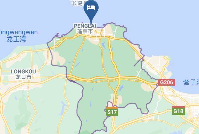 Yantai - Sanxianshan Hotel Maps