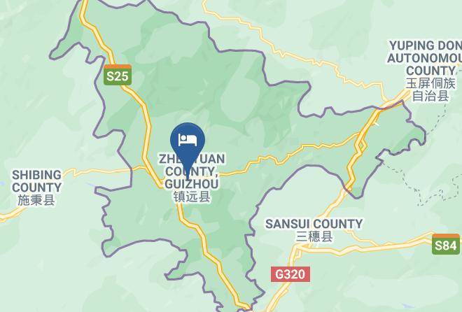 Qiandongnan Aut Prefecture - Sanxing Hotel Maps