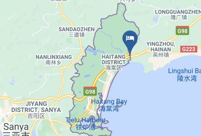 Sanya Begonia Resort & Hotel Map