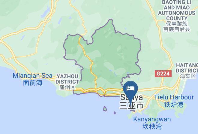 Sanya Fenghuang Island Hotel Map