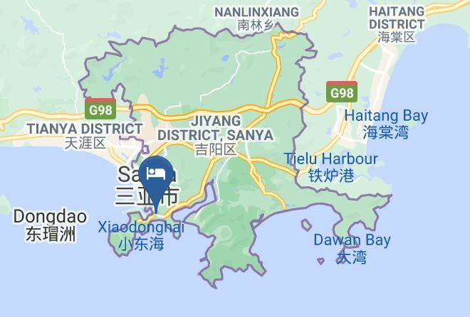 Sanya - Sanya Great East Sea Junting Hotel Maps