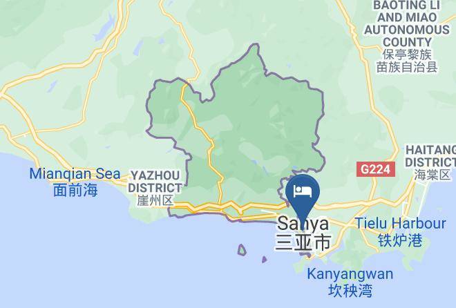 Sanya - Sanya Guoxi Hotel Maps