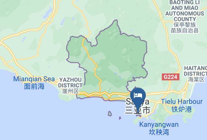 Sanya - Sanya Mango Sea View Hotel Maps