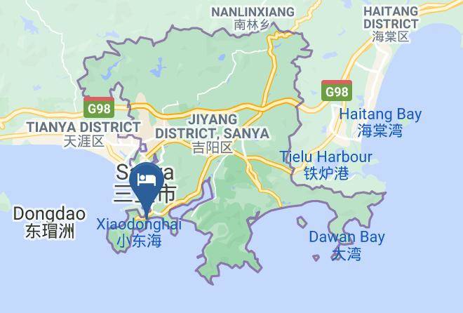 Sanya - Jw Marriott Hotel Sanya Dadonghai Bay Maps