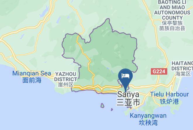 Sanya - Sanya Phoenix Beautiful Hotel Maps