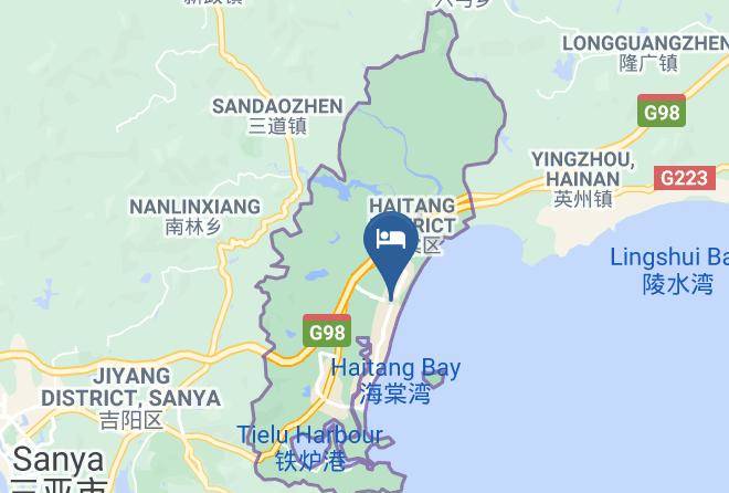 Sanya - Sanya Shangri La Hotel Maps