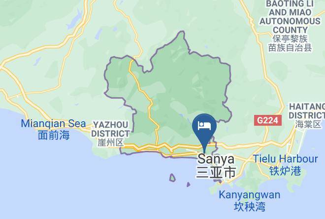 Sanya - Sanya Xin Ocean Sea View Hotel Maps