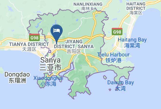 Sanya - Sanya Ya Ke Xi Business Hotel Maps