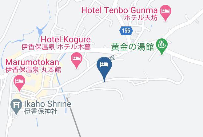 Shibukawa City - Sanyo Hotel Maps