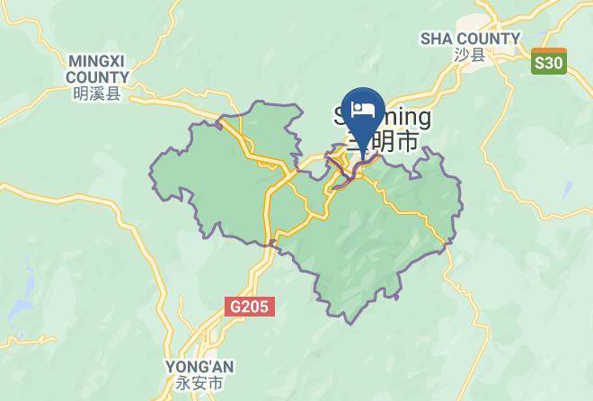 Sanming - Sanyuan Hotel Maps