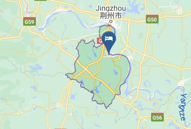 Jingzhou - Sanyuan International Hotel Maps