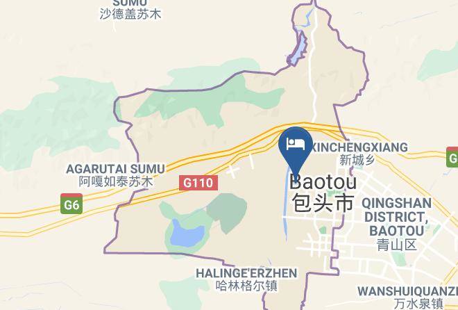 Baotou - Sanyun Hotel Maps