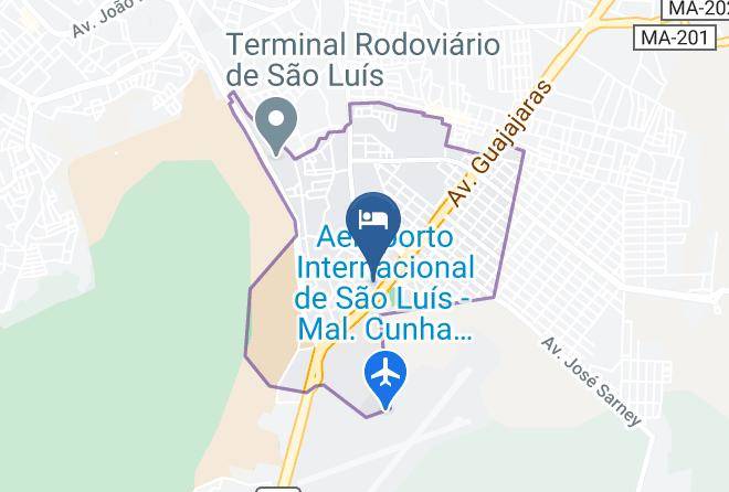 Sao Luis - Sao Cristovao Hotel Maps