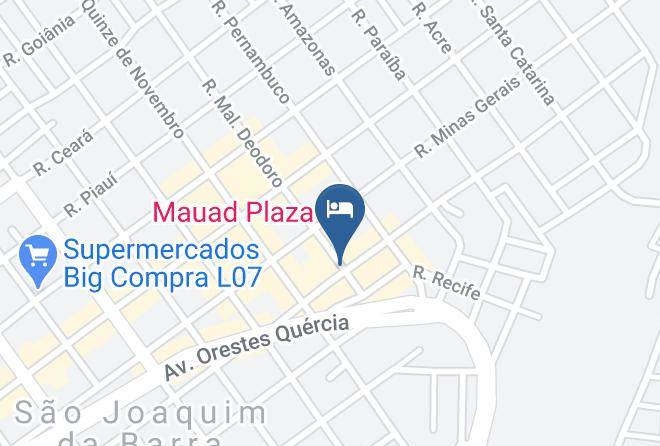 Sao Joaquim Da Barra - Sao Jorge Hotel Maps