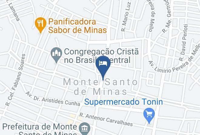Monte Santo De Minas - Sao Jose Hotel E Restaurante Maps